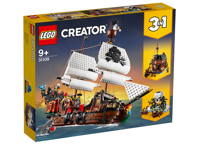 CORABIE DE PIRATI LEGO CREATOR - LEGO (31109) - Libelula Vesela - Jucarii