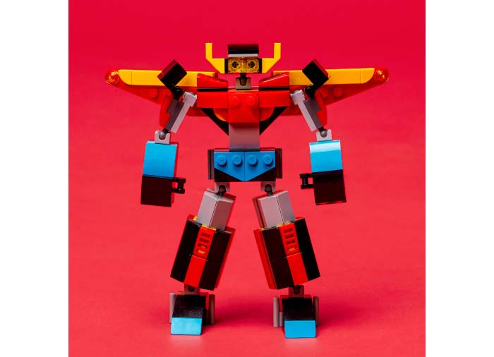 SUPER ROBOT - LEGO CREATOR - LEGO (31124) Libelula Vesela Jucarii