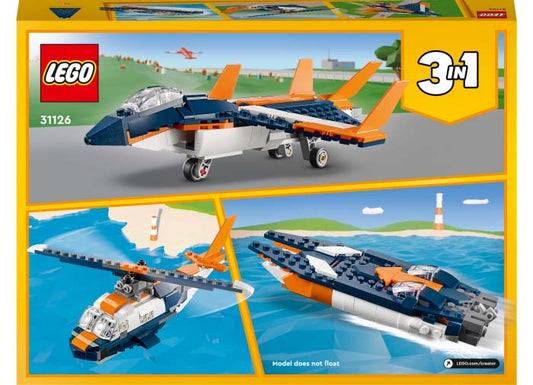 AVION SUPERSONIC - LEGO CREATOR (31126)