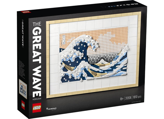 HOKUSAI – MARELE VAL - LEGO ART (31208) - Libelula Vesela - Jucarii