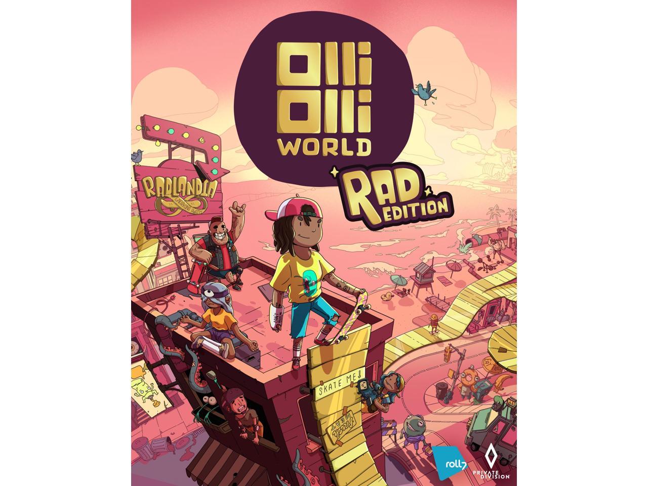 OLLIOLLI WORLD: RAD EDITION - STEAM - PC - WORLDWIDE - MULTILANGUAGE - Libelula Vesela - Jocuri video