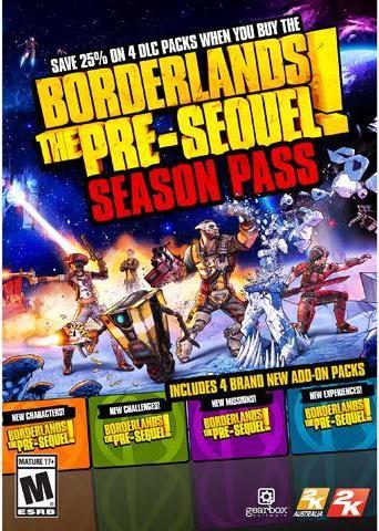 BORDERLANDS: THE PRE-SEQUEL SEASON PASS (MAC) (DLC) - WORLDWIDE - Libelula Vesela - Jocuri video