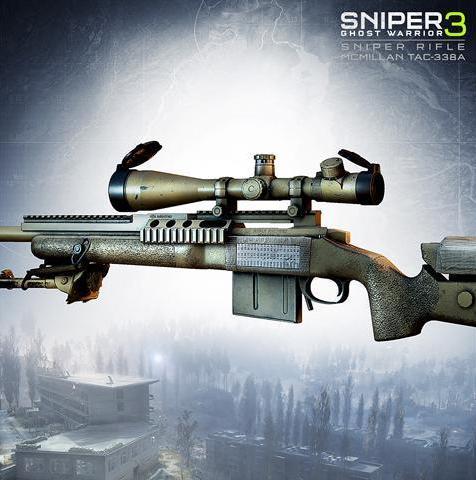 SNIPER GHOST WARRIOR 3 - SNIPER RIFLE MCMILLAN TAC-338A DLC - STEAM - PC - EMEA, US - Libelula Vesela - Jocuri video
