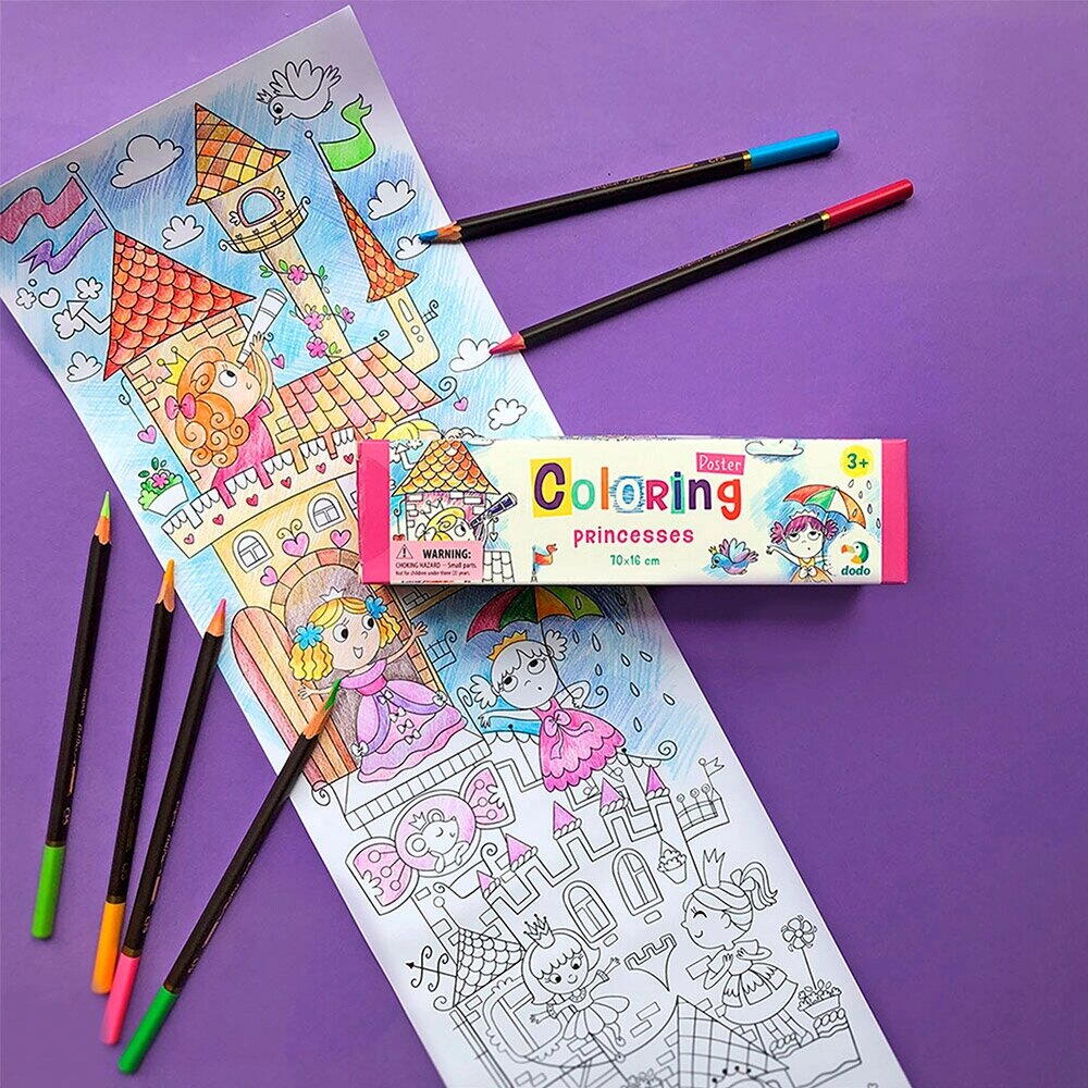 POSTER DE COLORAT - PRINTESE - DODO (DO300289) - Libelula Vesela - Jucarii