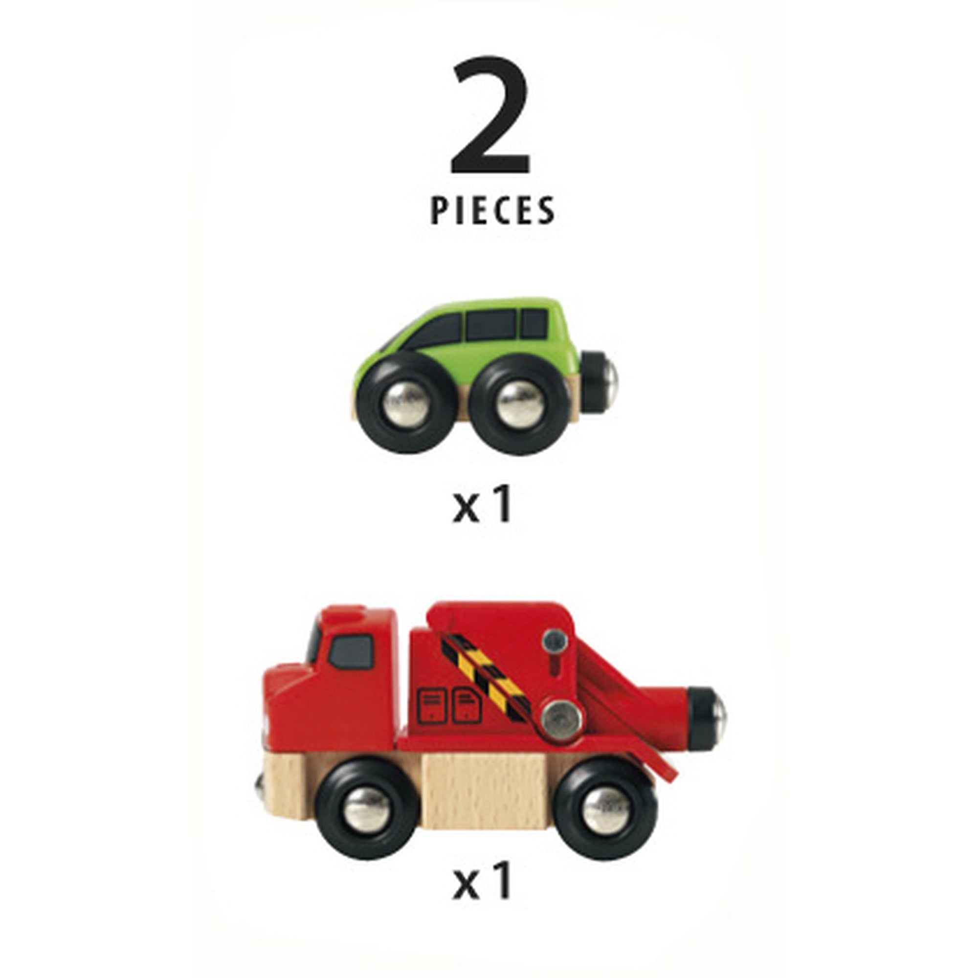 CAMION DE TRACTARE - BRIO (33528) - Libelula Vesela - Jucarii