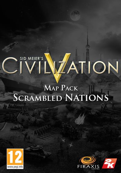 SID MEIER'S CIVILIZATION V: SCRAMBLED NATIONS MAP PACK (MAC) (DLC) - WORLDWIDE Libelula Vesela Jocuri video