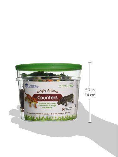 SET PENTRU SORTAT - ANIMALUTE DIN JUNGLA - LEARNING RESOURCES (LER0697) - Libelula Vesela - Jucarii