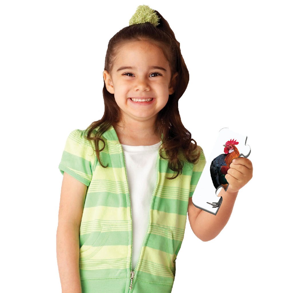 PUZZLE POTRIVESTE CORPUL ANIMALELOR - THE LEARNING JOURNEY (TLJ345726) - Libelula Vesela - Jucarii