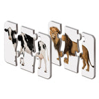 PUZZLE POTRIVESTE CORPUL ANIMALELOR - THE LEARNING JOURNEY (TLJ345726) - Libelula Vesela - Jucarii