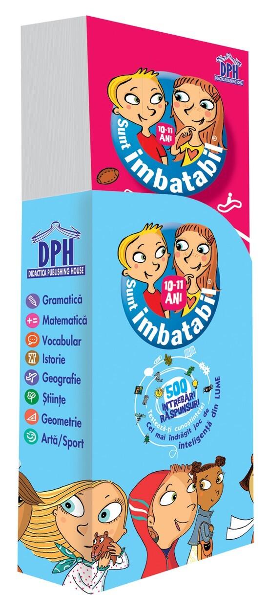 SUNT IMBATABIL - INTREBARI SI RASPUNSURI - 10 - 11 ANI - VOLUMUL I - DPH (978-606-840-002-0) - Libelula Vesela - Carti