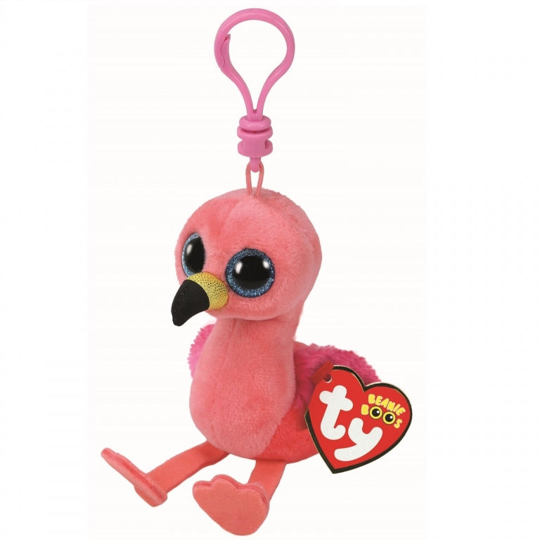 BRELOC FLAMINGO GILDA (8.5 CM) - TY (ST9XTY35210) - Libelula Vesela - Jucarii