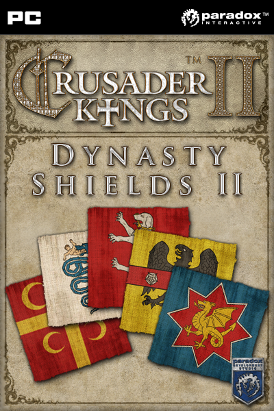 CRUSADER KINGS II - DYNASTY SHIELD PACK (DLC) - STEAM - PC - WORLDWIDE - Libelula Vesela - Jocuri video