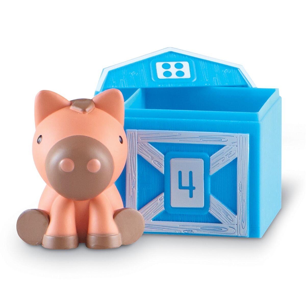 DE-A V-ATI ASCUNSELEA CU ANIMALUTELE DE LA FERMA - LEARNING RESOURCES (LER6805) - Libelula Vesela - Jucarii