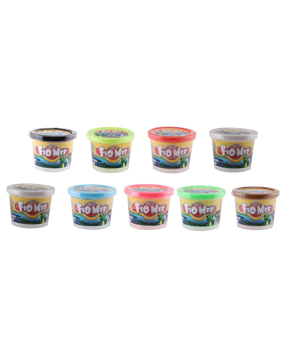 PLASTILINA DIVERSE CULORI - CRAZE (CRZ15780) - Libelula Vesela - Jucarii