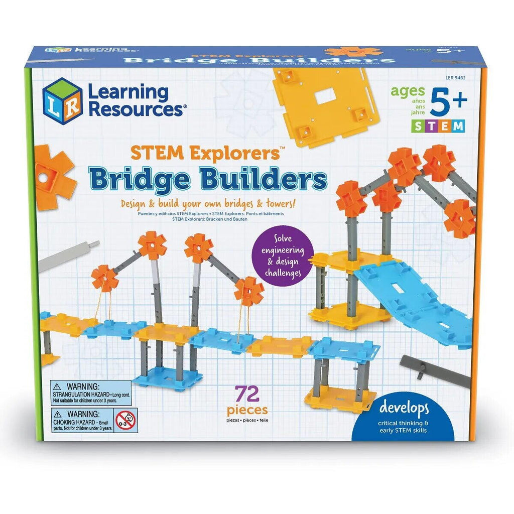 JOC DE LOGICA STEM - CONSTRUIM PODUL - LEARNING RESOURCES (LER9461) - Libelula Vesela - Jucarii