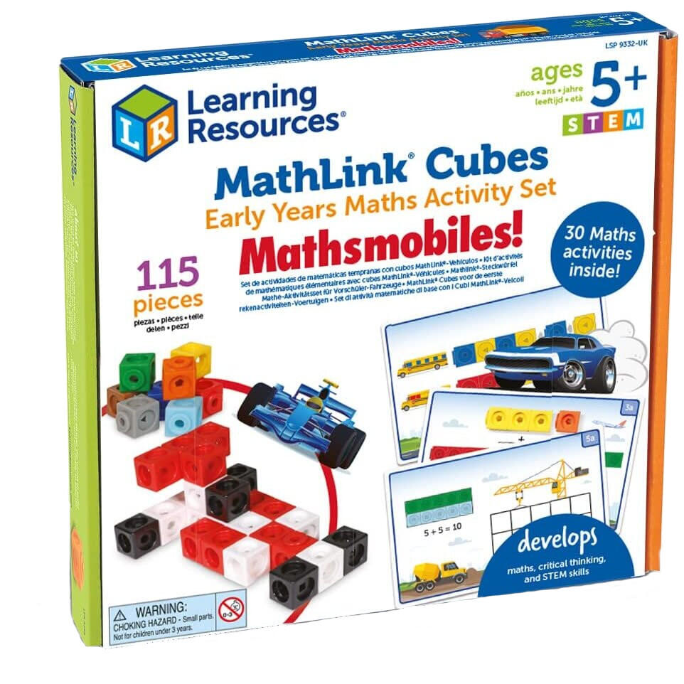 SET MATHLINK® - VEHICULE - LEARNING RESOURCES (LSP9332-UK) - Libelula Vesela - Jucarii