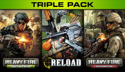 HEAVY FIRE + RELOAD TRIPLE PACK - STEAM - PC - WORLDWIDE - Libelula Vesela - Jocuri video