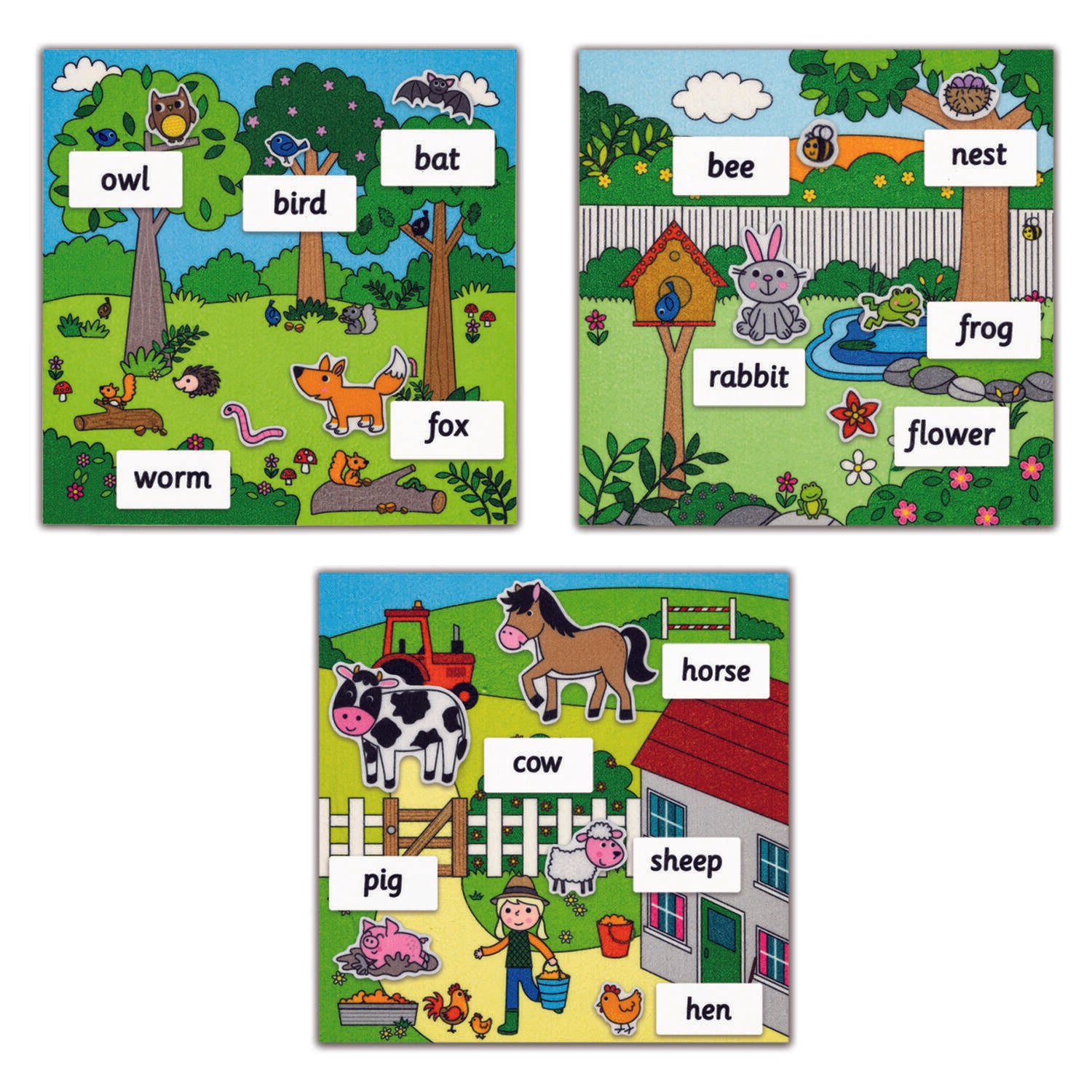 JOC - PRIMELE CUVINTE IN LIMBA ENGLEZA - GALT (1105539) - Libelula Vesela - Jucarii