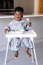 BAVETA LUNGA CU BUZUNAR - COPACEI COLORATI - TIDY TOT (LLBMT) - Libelula Vesela - Puericultura