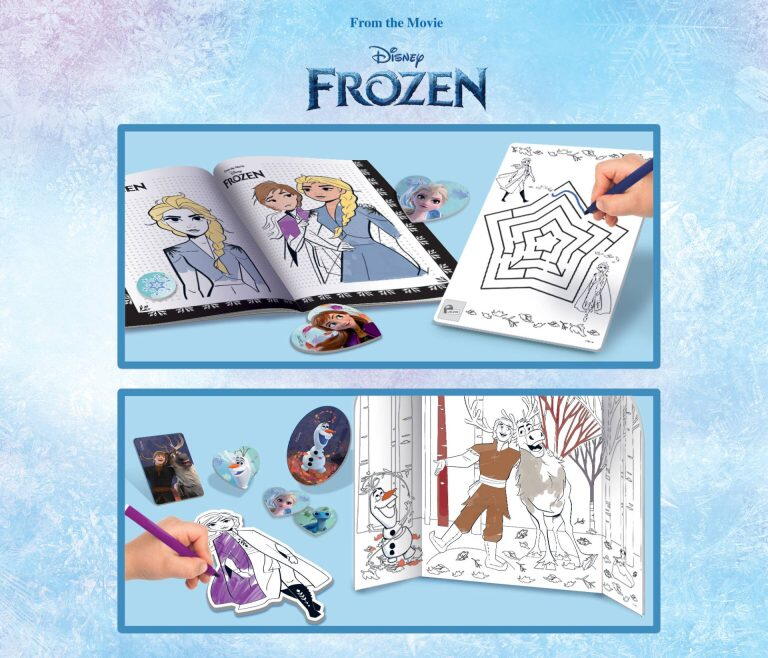 KIT CREATIE CU GHIOZDANEL - FROZEN - LISCIANI (L92925) - Libelula Vesela - Jucarii