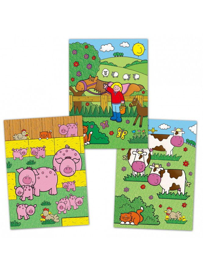 WATER MAGIC: CARTE DE COLORAT LA FERMA (1003163) - Libelula Vesela - Jucarii