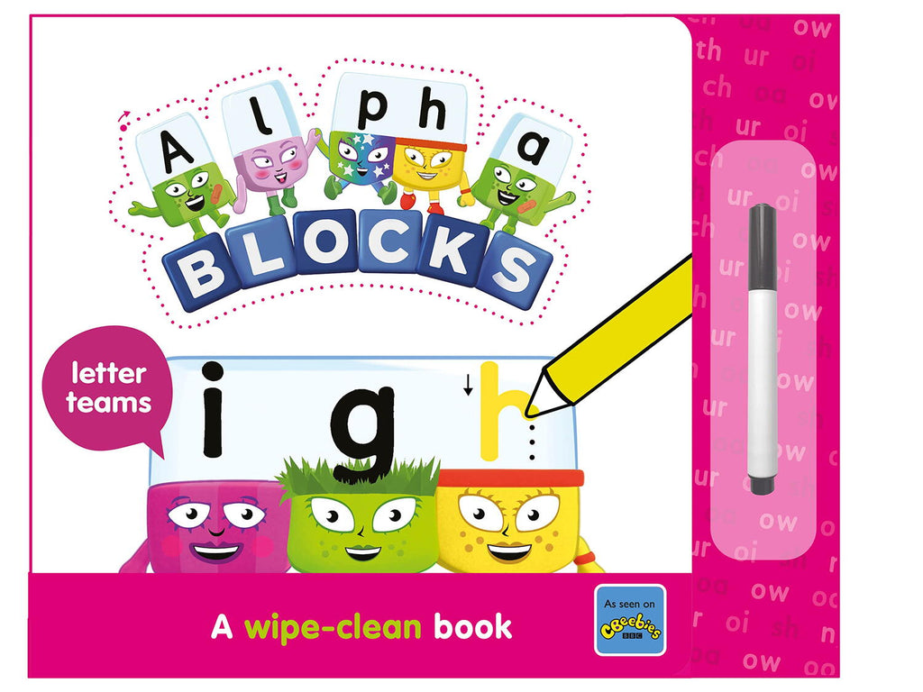 CARTICICA SCRIU SI STERG  ALPHABLOCKS - FONETICA - ALPHABLOCKS (9781802630275) - Libelula Vesela - Carti
