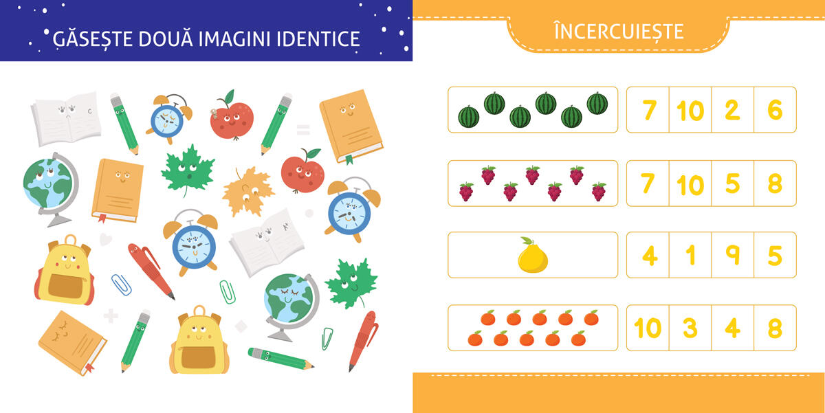 ACTIVITATI MATEMATICE PENTRU PRESCOLARI - DPH (978-606-048-430-1) - Libelula Vesela - Carti