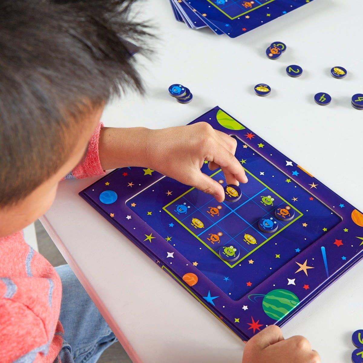 SUDOKU MAGNETIC - CALATORIE IN SPATIU - LEARNING RESOURCES (LER9320) - Libelula Vesela - Jucarii