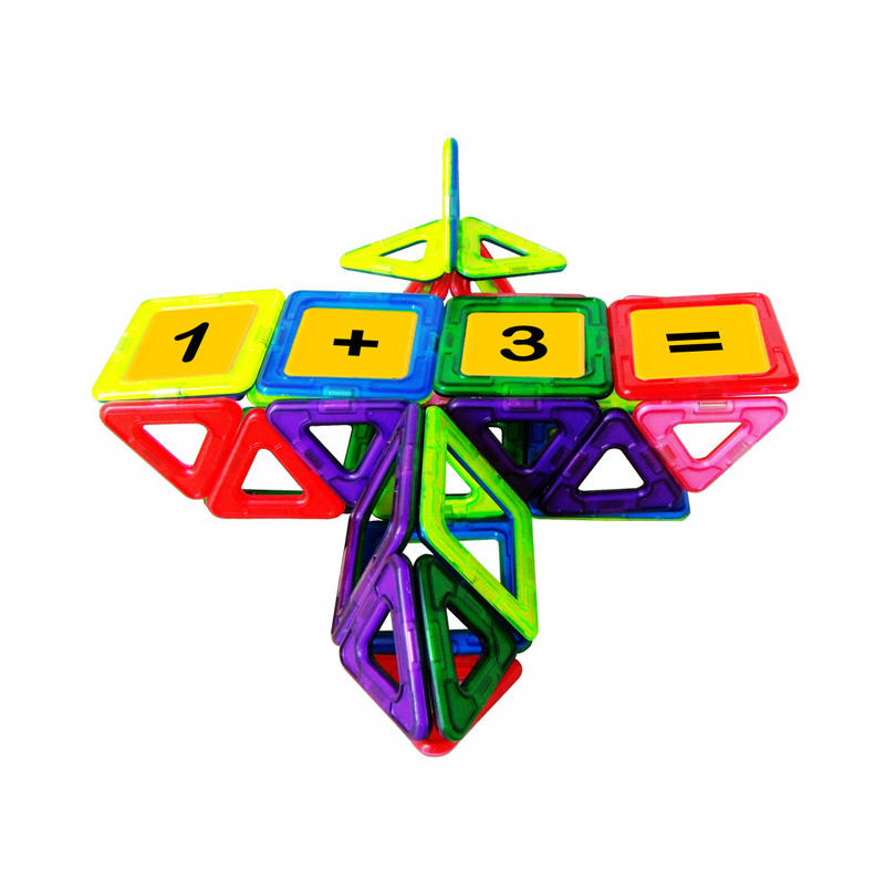 SET DE CONSTRUCTIE MAGNETIC - 83 PIESE - MAGPLAYER (MPA-83) - Libelula Vesela - Jucarii