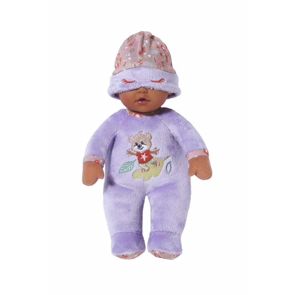 BABY BORN - BEBELUS NEGRU CU HAINUTE VIOLET 30 CM - ZAPF CREATION (ZF833438) - Libelula Vesela - Jucarii