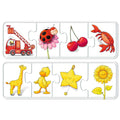 PUZZLE LUCRURI COLORATE, 6X4 PIESE - RAVENSBURGER (RVSPC03007) - Libelula Vesela - Jucarii