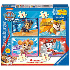 PUZZLE SET 4 BUC PATRULA CATELUSILOR, 2/3/4/5 PIESE - RAVENSBURGER (RVSPC03154) - Libelula Vesela - Jucarii