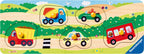 PUZZLE DIN LEMN CU VEHICULE, 5 PIESE - RAVENSBURGER (RVSPC03236) - Libelula Vesela - Jucarii