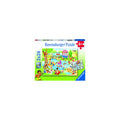 PUZZLE DISTRACTIE LA LAC, 2X24 PIESE - RAVENSBURGER (RVSPC05057) - Libelula Vesela - Jucarii
