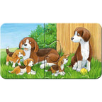 PUZZLE FAMILII DE ANIMALE, 9X2 PIESE - RAVENSBURGER (RVSPC05072) - Libelula Vesela - Jucarii
