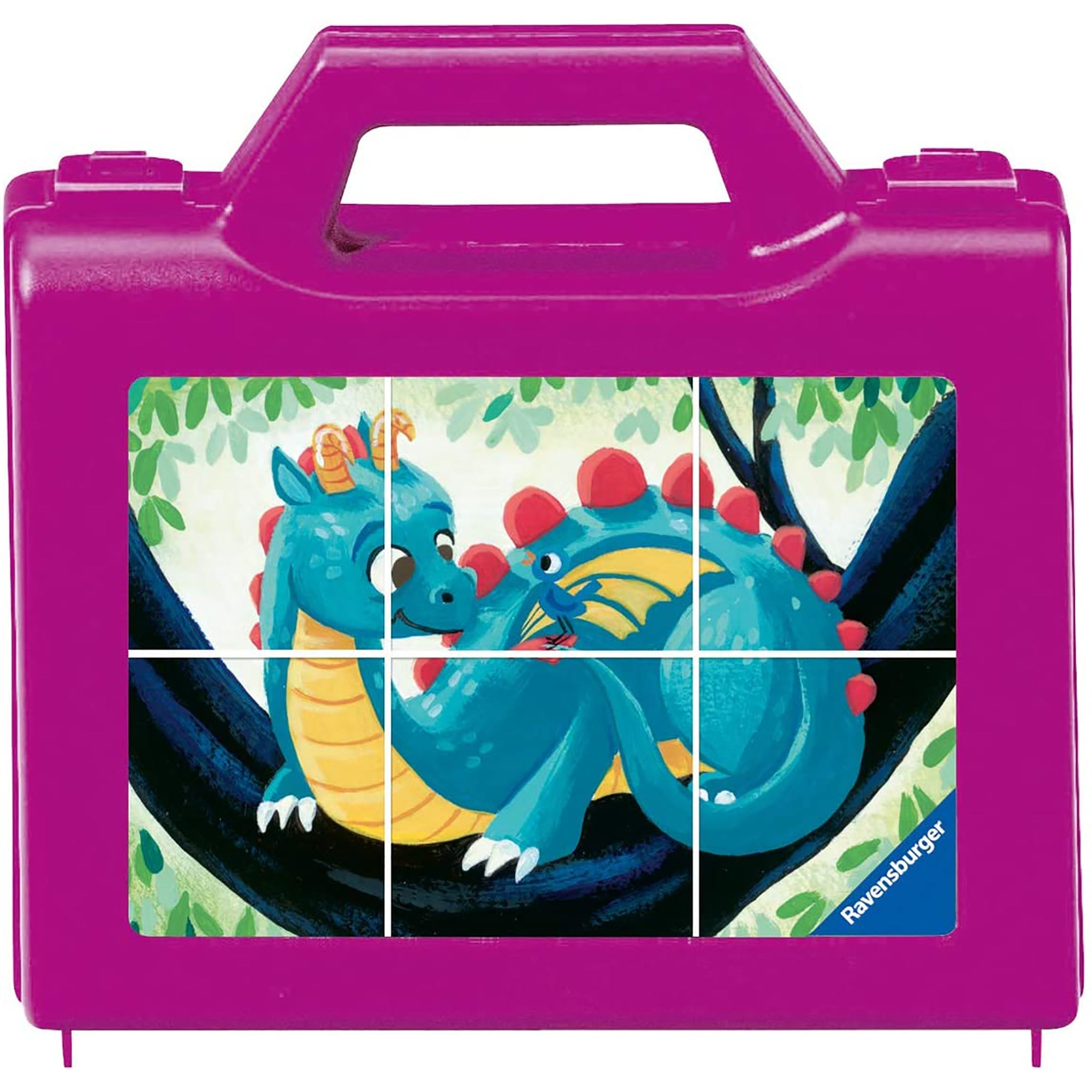 PUZZLE IN CUTIE DRAGON, 6 PIESE - RAVENSBURGER (RVSPC05139) - Libelula Vesela - Jucarii