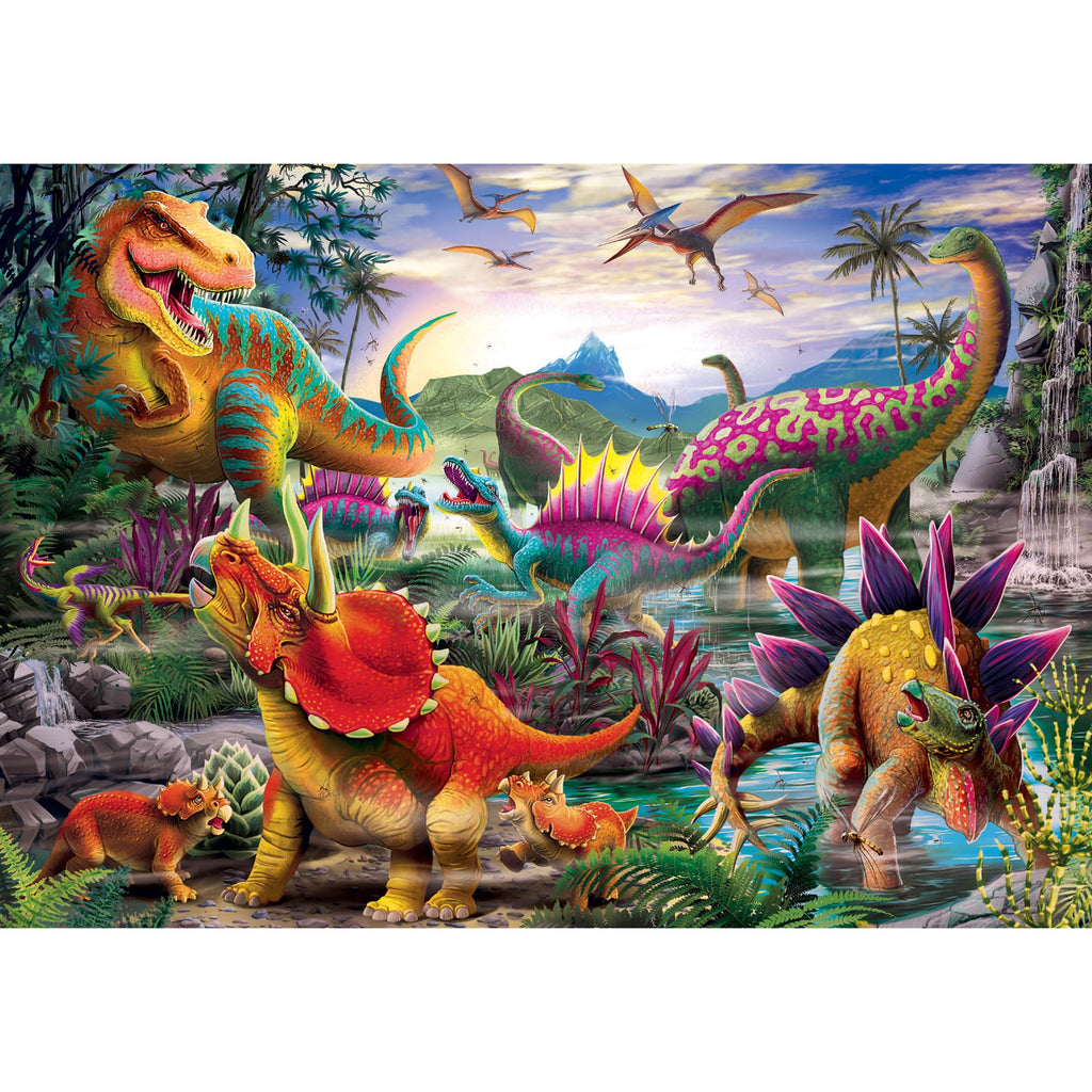PUZZLE ATACUL T-REX, 35 PIESE - RAVENSBURGER (RVSPC05160) - Libelula Vesela - Jucarii