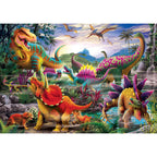 PUZZLE ATACUL T-REX, 35 PIESE - RAVENSBURGER (RVSPC05160) - Libelula Vesela - Jucarii