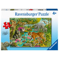 PUZZLE PADURE IN INDIA, 60 PIESE - RAVENSBURGER (RVSPC05163) - Libelula Vesela - Jucarii