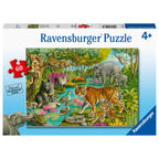 PUZZLE PADURE IN INDIA, 60 PIESE - RAVENSBURGER (RVSPC05163) - Libelula Vesela - Jucarii