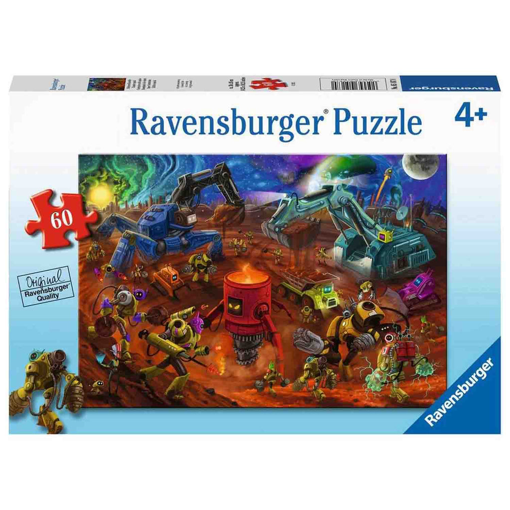 PUZZLE CONSTRUCTII IN SPATIU, 60 PIESE - RAVENSBURGER (RVSPC05167) - Libelula Vesela - Jucarii