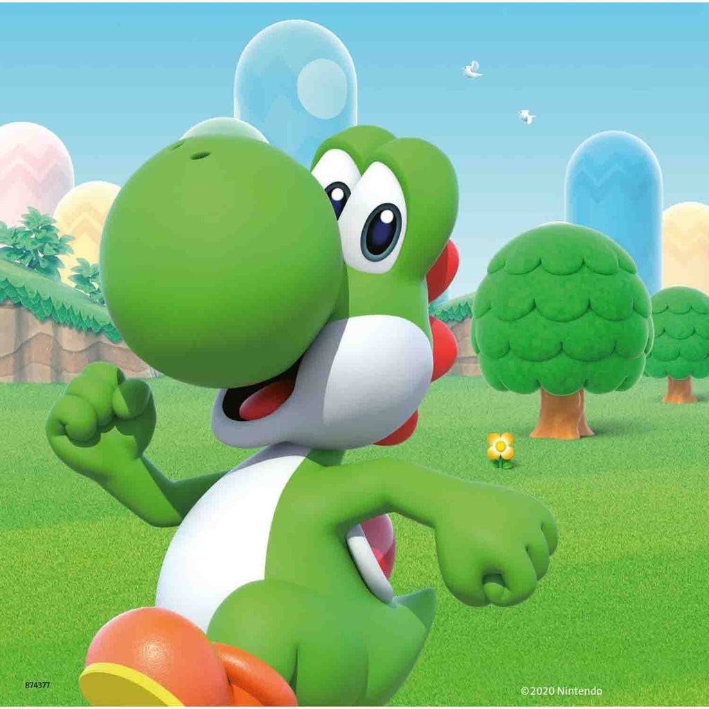 PUZZLE SUPER MARIO, 3X49 PIESE - RAVENSBURGER (RVSPC05186) - Libelula Vesela - Jucarii