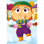 PUZZLE MIX&MATCH HAINE COLORATE, 3X24 PIESE - RAVENSBURGER (RVSPC05196) - Libelula Vesela - Jucarii