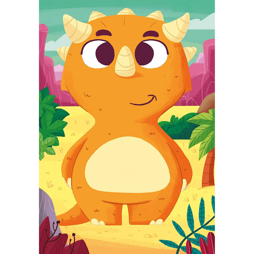 PUZZLE MIX&MATCH DINOZAURI, 3X24 PIESE - RAVENSBURGER (RVSPC05197) - Libelula Vesela - Jucarii