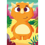 PUZZLE MIX&MATCH DINOZAURI, 3X24 PIESE - RAVENSBURGER (RVSPC05197) - Libelula Vesela - Jucarii