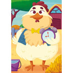 PUZZLE MIX&MATCH PRIETENII DE LA FERMA, 3X24 PIESE - RAVENSBURGER (RVSPC05198) - Libelula Vesela - Jucarii