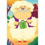 PUZZLE MIX&MATCH PRIETENII DE LA FERMA, 3X24 PIESE - RAVENSBURGER (RVSPC05198) - Libelula Vesela - Jucarii