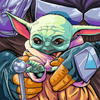 PUZZLE BABY YODA, 3X49 PIESE - RAVENSBURGER (RVSPC05241) - Libelula Vesela - Jucarii