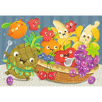PUZZLE FRUCTE, 2X24 PIESE - RAVENSBURGER (RVSPC05248) - Libelula Vesela - Jucarii