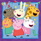PUZZLE PEPPA PIG, 3X49 PIESE - RAVENSBURGER (RVSPC05579) - Libelula Vesela - Jucarii
